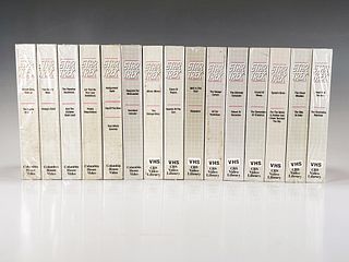 COLLECTION OF SEALED STAR TREK TOS VHS TAPES 