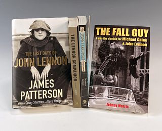 FOUR BOOKS ABOUT JOHN LENNON