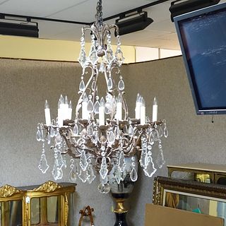 Louis XV-style Crystal Chandelier