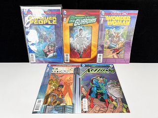 NEW 52 VARIANT LENTICULAR COVERS DC COMICS