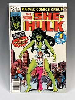 THE SAVAGE SHE HULK #1 NEWSTAND MARVEL COMICS 1980