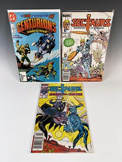 SECTAURS & CENTURIONS COMICS 80'S CARTOON COMICS