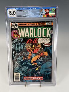 WARLOCK #13 CGC 8.0 MARVEL COMICS 1976
