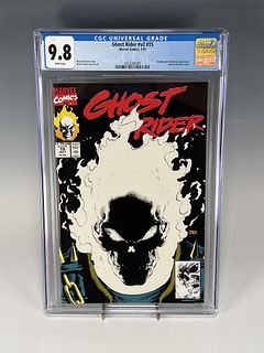 GHOST RIDER #15 CGC 9.8 GLOW IN THE DARK COVER MARVEL COMICS 1991