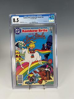 RAINBOW BRITE & THE STAR STEALER CGC 8.5 D.C. COMICS 1986