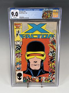 X-FACTOR #10 CGC 9.0 MARVEL COMICS 1986