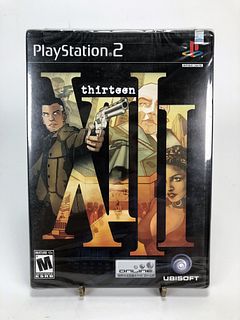 XIII THIRTEEN PS2 SEALED VIDEO GAME