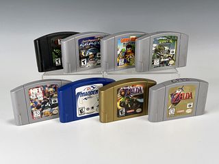 COLLECTION OF NINTENDO N64 VIDEO GAMES
