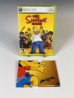 XBOX 360 THE SIMPSONS GAME