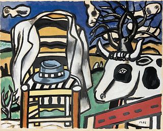 Fernand Leger - La Vache et la Chaise