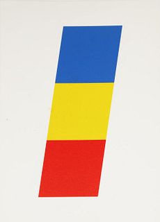 Ellsworth Kelly (After) - Blue/Yellow/Red