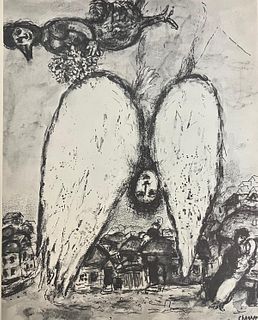 Marc Chagall - L'ange blanc