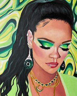 Sabrina Snyder - Portrait of Rihanna