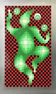 Victor Vasarely - The Juggler