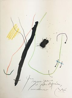Joan Miro (After) - Pour M Dypreau