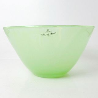 Villeroy and Boch Peridot Green Glass Bowl