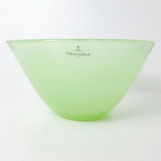 Villeroy and Boch Peridot Green Glass Bowl