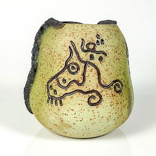 Antonio Frances Signed Ceramic Vase
