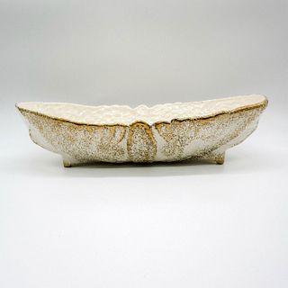 Vintage Ceramic Gilded Centerpiece Bowl