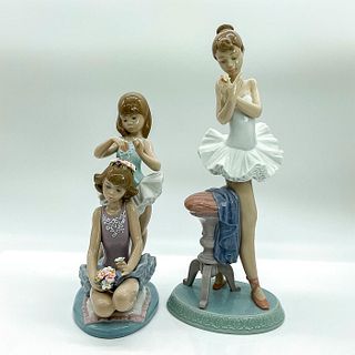 2pc Lladro Figurines, Ballet Girls