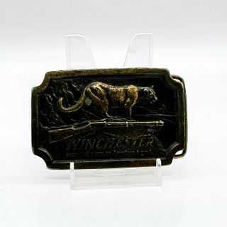 Vintage Winchester Metal Belt Buckle