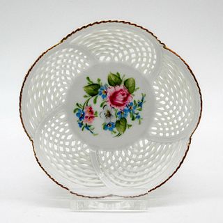 Vintage Klausenburg Porcelain Floral Trinket Dish