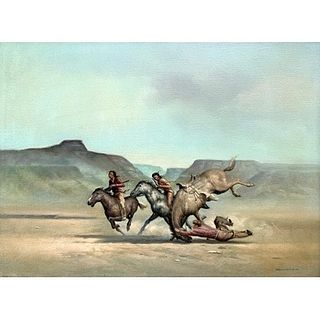 Bodner Joseph - Man falling from Horse