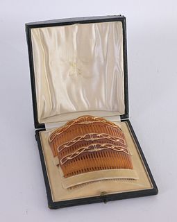 Vintage J.C Vickery Comb Set