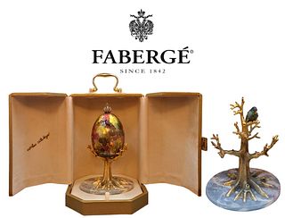 The Tropical Egg 1992, A Theo Faberge Limited Edition Decorative Egg, Boxed