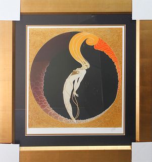 Erte Lithograph after Erte  Circle of Love