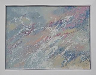 Michael Schofield Serigraph  Abstract