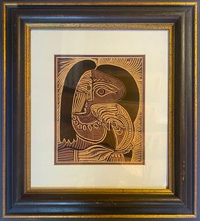 Pablo Picasso Original Linocut