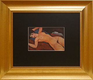Modigliani Lithograph after Modigliani