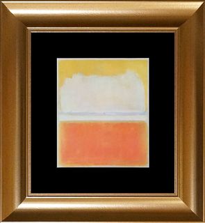 Mark Rothko Color Plate Lithograph after Rothko