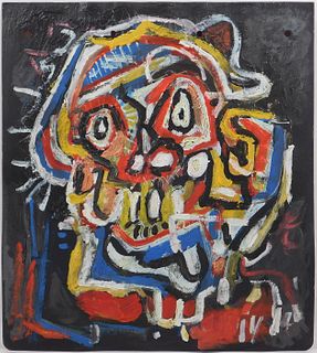 Jean-Michel Basquiat, Attributed: Cabeza