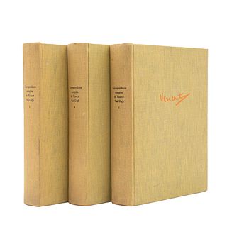 Beerblock, M. Correspondance complète de Vincent Van Gogh. France: Editions Bernard Grasset, 1960. Piezas: 3.