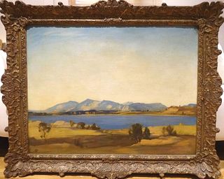  VIEW OF LISMORE & MULL OIL PAINTING