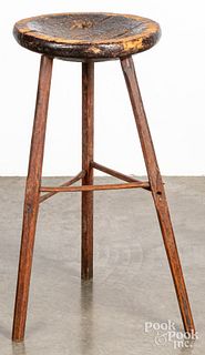 Splay leg stool, 19th c.