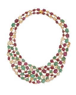 A Jarin gemstone necklace