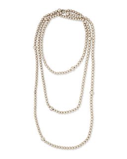A Tiffany & Co. sterling silver bead necklace