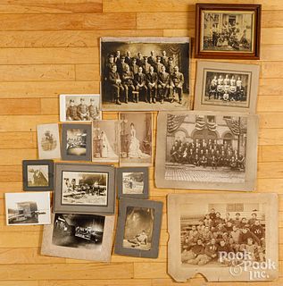 Group of cabinet photographs