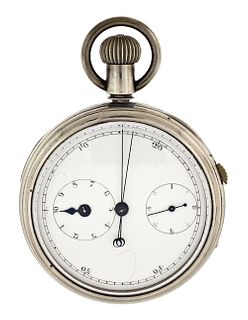 An Auburndale Watch Co. split seconds timer