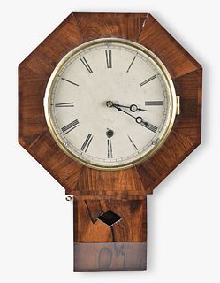Chauncey Jerome fusee hanging clock