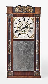 Jonathon Burr Half Column & Splat shelf Clock