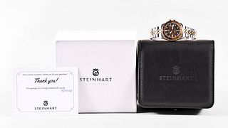 An unworn Steinhart Ocean 39 GMT wrist watch