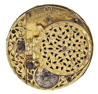 An early eighteenth century English verge fusee movement signed Massy London