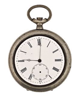 A 19th century Swiss spring detent pocket chronometer movement