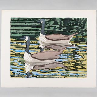 Neil Welliver (1929-2005): Canadian Geese