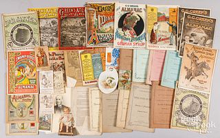 Group of Medical almanacs and related booklets
