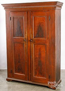 Pennsylvania painted canning cupboard, 19th c.